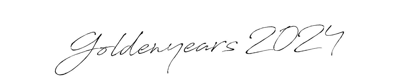 Once you've used our free online signature maker to create your best signature Antro_Vectra style, it's time to enjoy all of the benefits that Goldenyears 2024 name signing documents. Goldenyears 2024 signature style 6 images and pictures png
