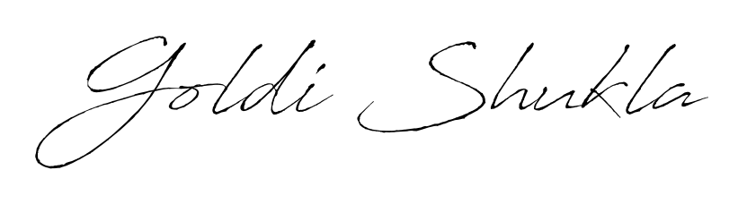 This is the best signature style for the Goldi Shukla name. Also you like these signature font (Antro_Vectra). Mix name signature. Goldi Shukla signature style 6 images and pictures png