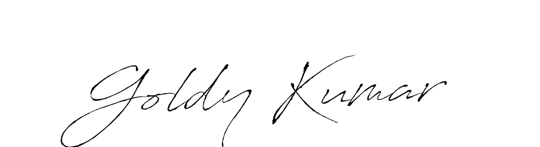 Also we have Goldy Kumar name is the best signature style. Create professional handwritten signature collection using Antro_Vectra autograph style. Goldy Kumar signature style 6 images and pictures png