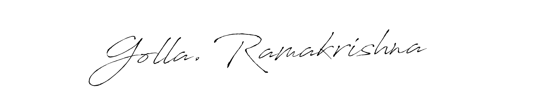 Also we have Golla. Ramakrishna name is the best signature style. Create professional handwritten signature collection using Antro_Vectra autograph style. Golla. Ramakrishna signature style 6 images and pictures png