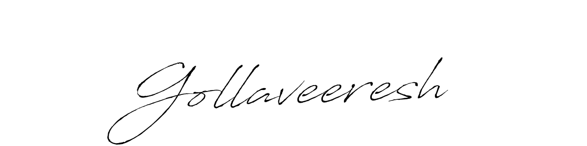 Also we have Gollaveeresh name is the best signature style. Create professional handwritten signature collection using Antro_Vectra autograph style. Gollaveeresh signature style 6 images and pictures png