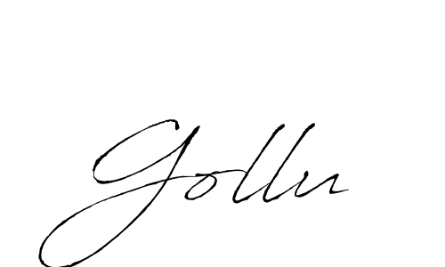 You should practise on your own different ways (Antro_Vectra) to write your name (Gollu) in signature. don't let someone else do it for you. Gollu signature style 6 images and pictures png