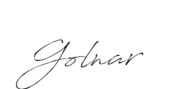 The best way (Antro_Vectra) to make a short signature is to pick only two or three words in your name. The name Golnar include a total of six letters. For converting this name. Golnar signature style 6 images and pictures png