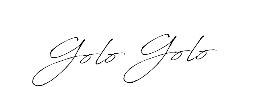 You should practise on your own different ways (Antro_Vectra) to write your name (Golo Golo) in signature. don't let someone else do it for you. Golo Golo signature style 6 images and pictures png