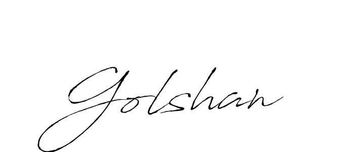 Make a beautiful signature design for name Golshan. Use this online signature maker to create a handwritten signature for free. Golshan signature style 6 images and pictures png