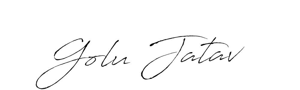 Make a beautiful signature design for name Golu Jatav. Use this online signature maker to create a handwritten signature for free. Golu Jatav signature style 6 images and pictures png