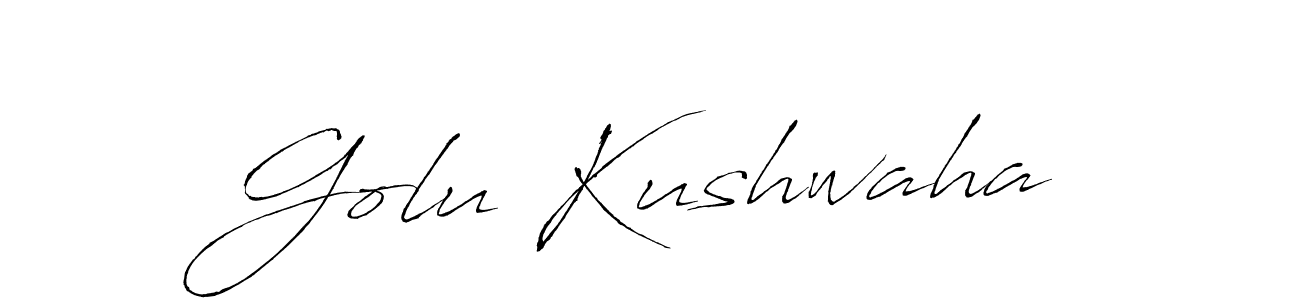 You should practise on your own different ways (Antro_Vectra) to write your name (Golu Kushwaha) in signature. don't let someone else do it for you. Golu Kushwaha signature style 6 images and pictures png