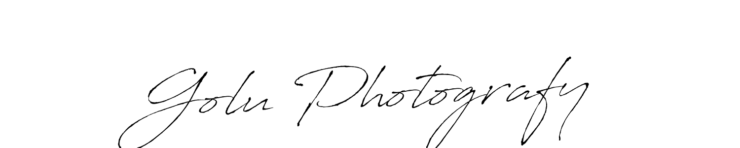 Also You can easily find your signature by using the search form. We will create Golu Photografy name handwritten signature images for you free of cost using Antro_Vectra sign style. Golu Photografy signature style 6 images and pictures png
