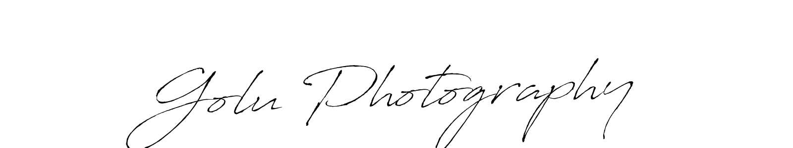 Use a signature maker to create a handwritten signature online. With this signature software, you can design (Antro_Vectra) your own signature for name Golu Photography. Golu Photography signature style 6 images and pictures png