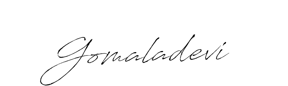 Also we have Gomaladevi name is the best signature style. Create professional handwritten signature collection using Antro_Vectra autograph style. Gomaladevi signature style 6 images and pictures png