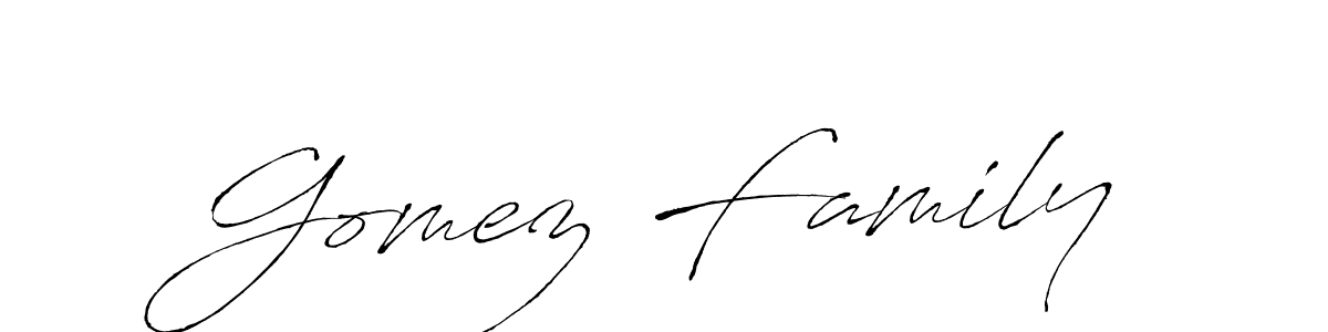 Make a beautiful signature design for name Gomez Family. Use this online signature maker to create a handwritten signature for free. Gomez Family signature style 6 images and pictures png