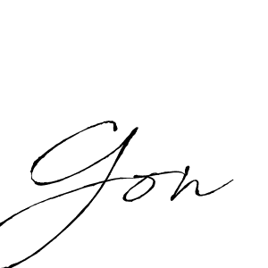 Also You can easily find your signature by using the search form. We will create Gon name handwritten signature images for you free of cost using Antro_Vectra sign style. Gon signature style 6 images and pictures png