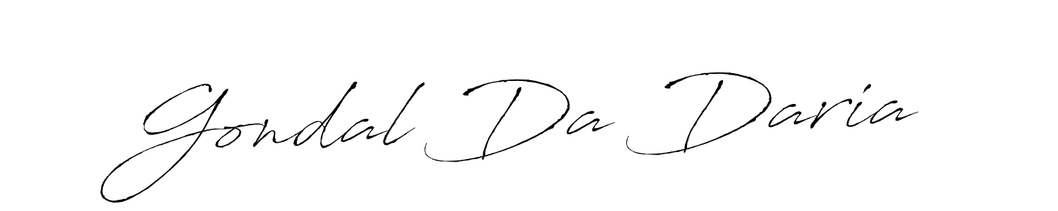 See photos of Gondal Da Daria official signature by Spectra . Check more albums & portfolios. Read reviews & check more about Antro_Vectra font. Gondal Da Daria signature style 6 images and pictures png