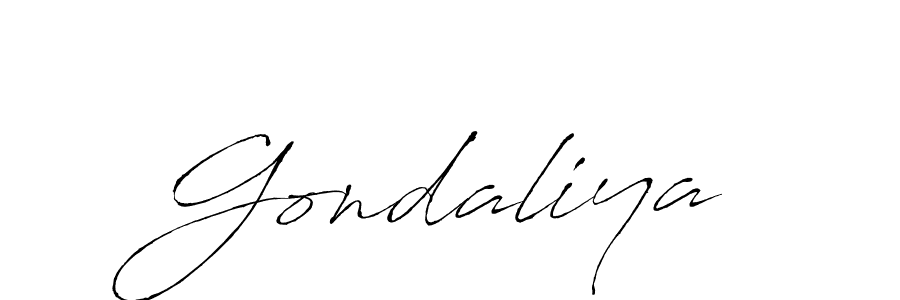Also we have Gondaliya name is the best signature style. Create professional handwritten signature collection using Antro_Vectra autograph style. Gondaliya signature style 6 images and pictures png