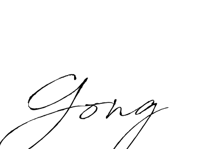 Also we have Gong name is the best signature style. Create professional handwritten signature collection using Antro_Vectra autograph style. Gong signature style 6 images and pictures png