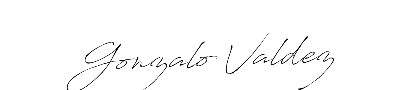 Antro_Vectra is a professional signature style that is perfect for those who want to add a touch of class to their signature. It is also a great choice for those who want to make their signature more unique. Get Gonzalo Valdez name to fancy signature for free. Gonzalo Valdez signature style 6 images and pictures png