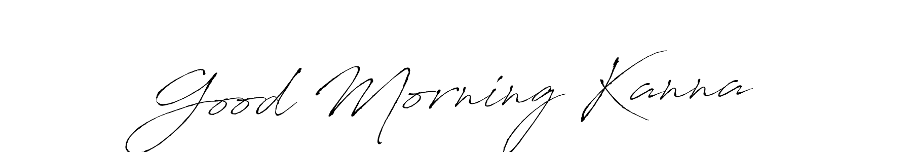 Best and Professional Signature Style for Good Morning Kanna. Antro_Vectra Best Signature Style Collection. Good Morning Kanna signature style 6 images and pictures png