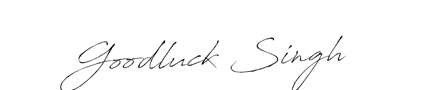 if you are searching for the best signature style for your name Goodluck Singh. so please give up your signature search. here we have designed multiple signature styles  using Antro_Vectra. Goodluck Singh signature style 6 images and pictures png
