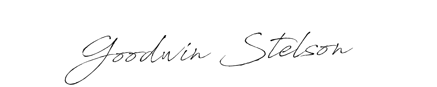 Design your own signature with our free online signature maker. With this signature software, you can create a handwritten (Antro_Vectra) signature for name Goodwin Stelson. Goodwin Stelson signature style 6 images and pictures png