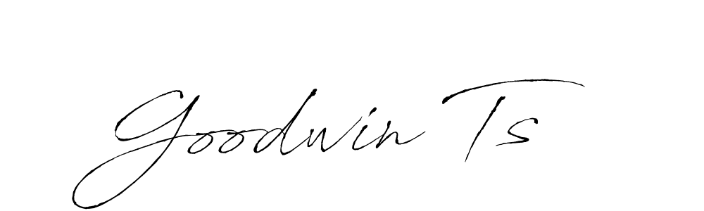 How to Draw Goodwin Ts signature style? Antro_Vectra is a latest design signature styles for name Goodwin Ts. Goodwin Ts signature style 6 images and pictures png
