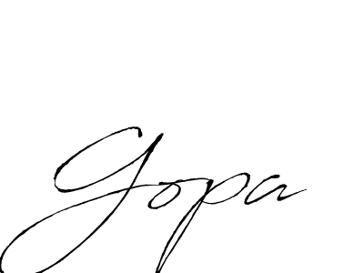 Make a beautiful signature design for name Gopa. Use this online signature maker to create a handwritten signature for free. Gopa signature style 6 images and pictures png