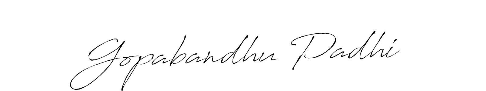 The best way (Antro_Vectra) to make a short signature is to pick only two or three words in your name. The name Gopabandhu Padhi include a total of six letters. For converting this name. Gopabandhu Padhi signature style 6 images and pictures png