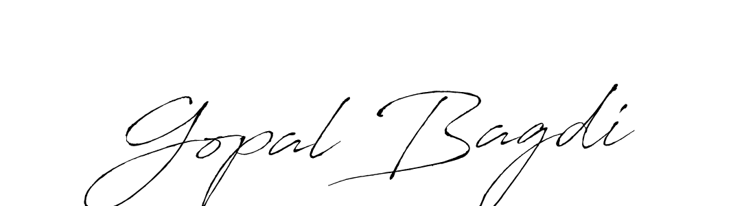 Create a beautiful signature design for name Gopal Bagdi. With this signature (Antro_Vectra) fonts, you can make a handwritten signature for free. Gopal Bagdi signature style 6 images and pictures png