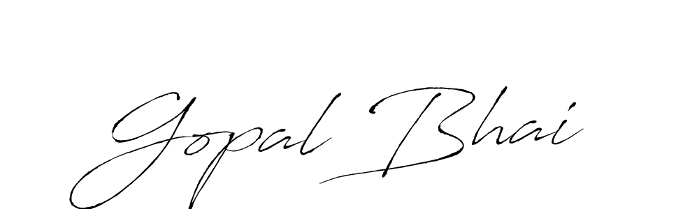 Similarly Antro_Vectra is the best handwritten signature design. Signature creator online .You can use it as an online autograph creator for name Gopal Bhai. Gopal Bhai signature style 6 images and pictures png