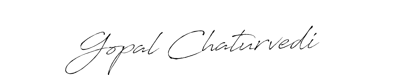 Use a signature maker to create a handwritten signature online. With this signature software, you can design (Antro_Vectra) your own signature for name Gopal Chaturvedi. Gopal Chaturvedi signature style 6 images and pictures png