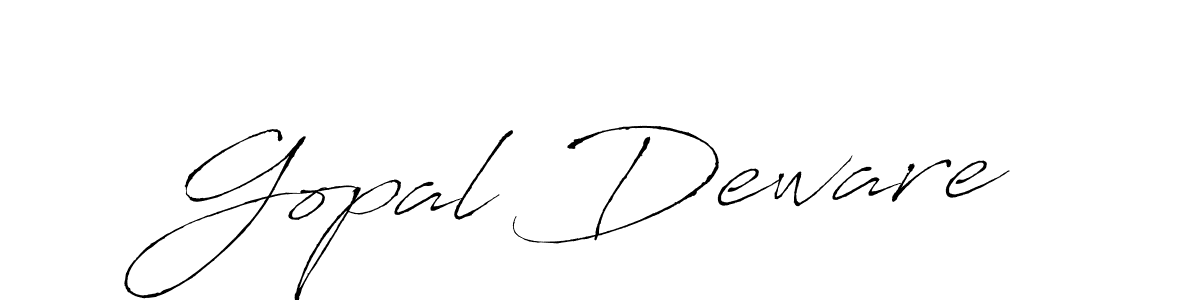 How to make Gopal Deware name signature. Use Antro_Vectra style for creating short signs online. This is the latest handwritten sign. Gopal Deware signature style 6 images and pictures png