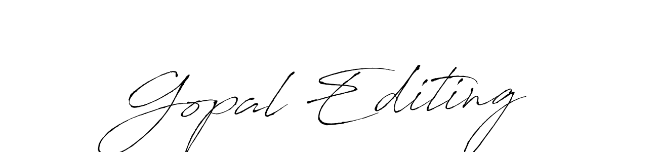 if you are searching for the best signature style for your name Gopal Editing. so please give up your signature search. here we have designed multiple signature styles  using Antro_Vectra. Gopal Editing signature style 6 images and pictures png