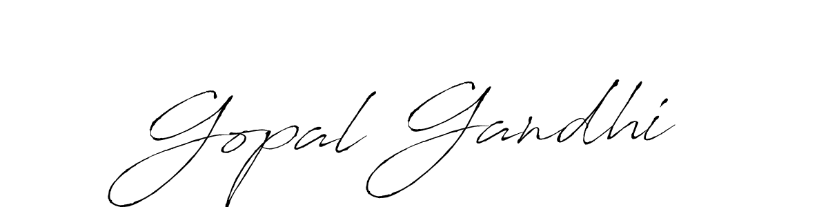 Also we have Gopal Gandhi name is the best signature style. Create professional handwritten signature collection using Antro_Vectra autograph style. Gopal Gandhi signature style 6 images and pictures png