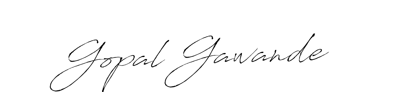 It looks lik you need a new signature style for name Gopal Gawande. Design unique handwritten (Antro_Vectra) signature with our free signature maker in just a few clicks. Gopal Gawande signature style 6 images and pictures png