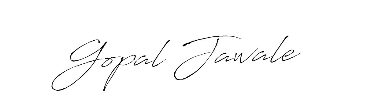 Create a beautiful signature design for name Gopal Jawale. With this signature (Antro_Vectra) fonts, you can make a handwritten signature for free. Gopal Jawale signature style 6 images and pictures png