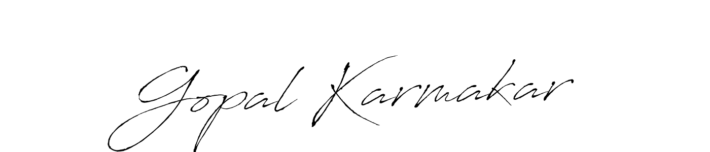Also You can easily find your signature by using the search form. We will create Gopal Karmakar name handwritten signature images for you free of cost using Antro_Vectra sign style. Gopal Karmakar signature style 6 images and pictures png