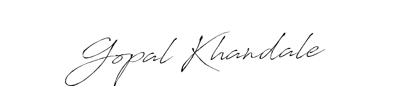 Make a beautiful signature design for name Gopal Khandale. Use this online signature maker to create a handwritten signature for free. Gopal Khandale signature style 6 images and pictures png