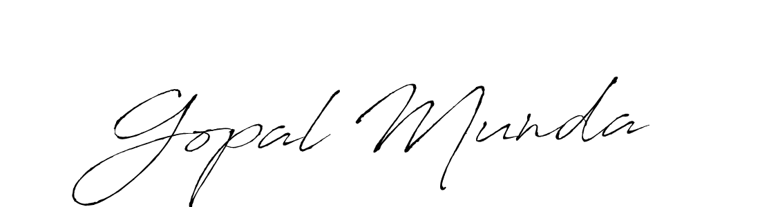 Once you've used our free online signature maker to create your best signature Antro_Vectra style, it's time to enjoy all of the benefits that Gopal Munda name signing documents. Gopal Munda signature style 6 images and pictures png