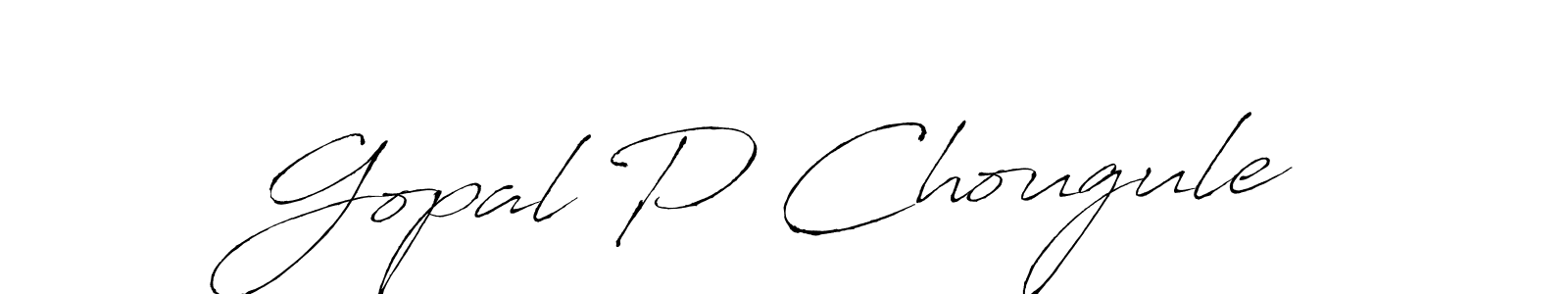 Also You can easily find your signature by using the search form. We will create Gopal P Chougule name handwritten signature images for you free of cost using Antro_Vectra sign style. Gopal P Chougule signature style 6 images and pictures png