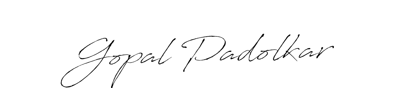 Use a signature maker to create a handwritten signature online. With this signature software, you can design (Antro_Vectra) your own signature for name Gopal Padolkar. Gopal Padolkar signature style 6 images and pictures png