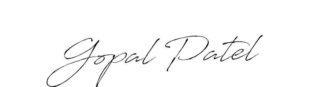 Also we have Gopal Patel name is the best signature style. Create professional handwritten signature collection using Antro_Vectra autograph style. Gopal Patel signature style 6 images and pictures png