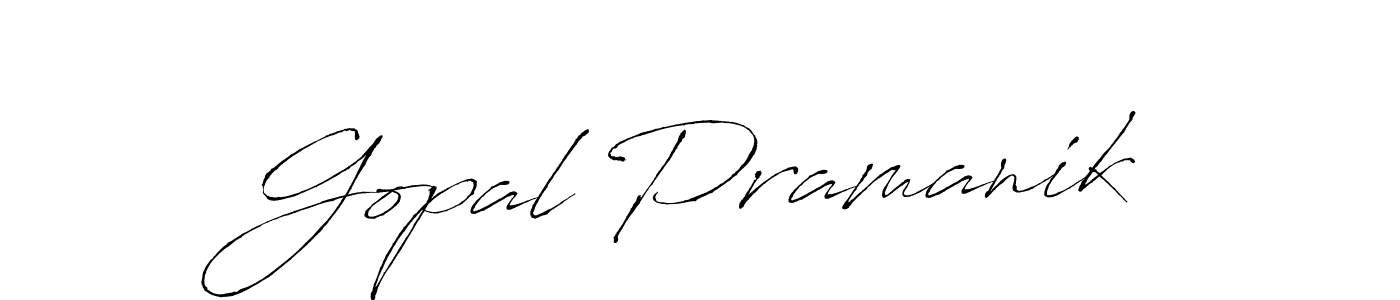 You should practise on your own different ways (Antro_Vectra) to write your name (Gopal Pramanik) in signature. don't let someone else do it for you. Gopal Pramanik signature style 6 images and pictures png