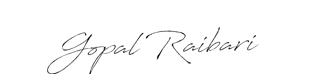 Also we have Gopal Raibari name is the best signature style. Create professional handwritten signature collection using Antro_Vectra autograph style. Gopal Raibari signature style 6 images and pictures png