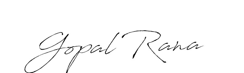 How to make Gopal Rana signature? Antro_Vectra is a professional autograph style. Create handwritten signature for Gopal Rana name. Gopal Rana signature style 6 images and pictures png