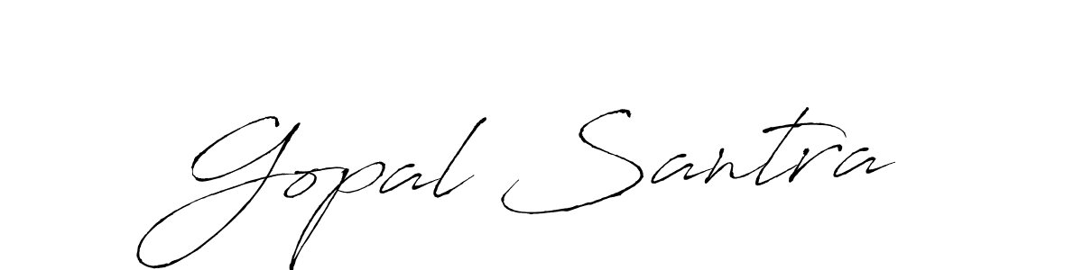 Make a short Gopal Santra signature style. Manage your documents anywhere anytime using Antro_Vectra. Create and add eSignatures, submit forms, share and send files easily. Gopal Santra signature style 6 images and pictures png