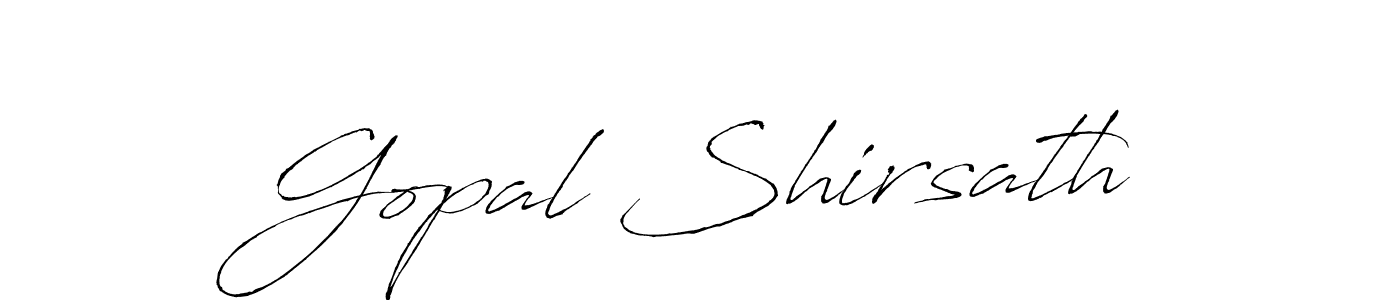 Antro_Vectra is a professional signature style that is perfect for those who want to add a touch of class to their signature. It is also a great choice for those who want to make their signature more unique. Get Gopal Shirsath name to fancy signature for free. Gopal Shirsath signature style 6 images and pictures png