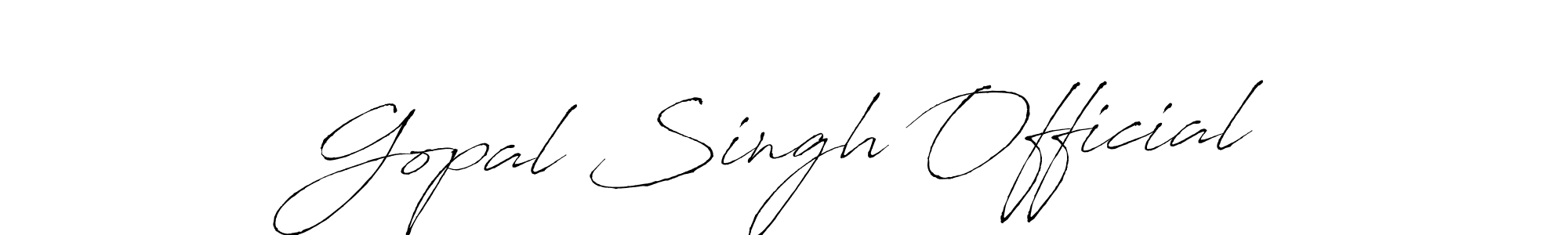 You can use this online signature creator to create a handwritten signature for the name Gopal Singh Official. This is the best online autograph maker. Gopal Singh Official signature style 6 images and pictures png