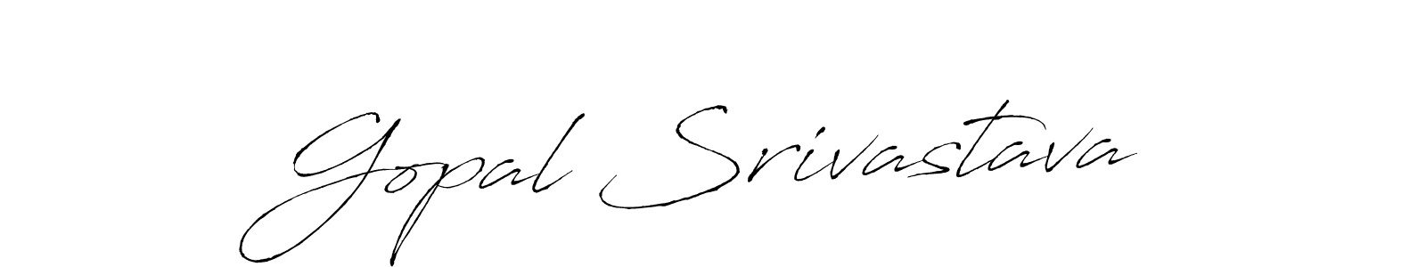 Make a short Gopal Srivastava signature style. Manage your documents anywhere anytime using Antro_Vectra. Create and add eSignatures, submit forms, share and send files easily. Gopal Srivastava signature style 6 images and pictures png