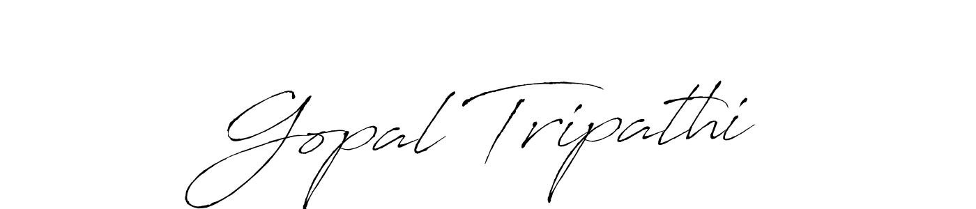 How to make Gopal Tripathi signature? Antro_Vectra is a professional autograph style. Create handwritten signature for Gopal Tripathi name. Gopal Tripathi signature style 6 images and pictures png