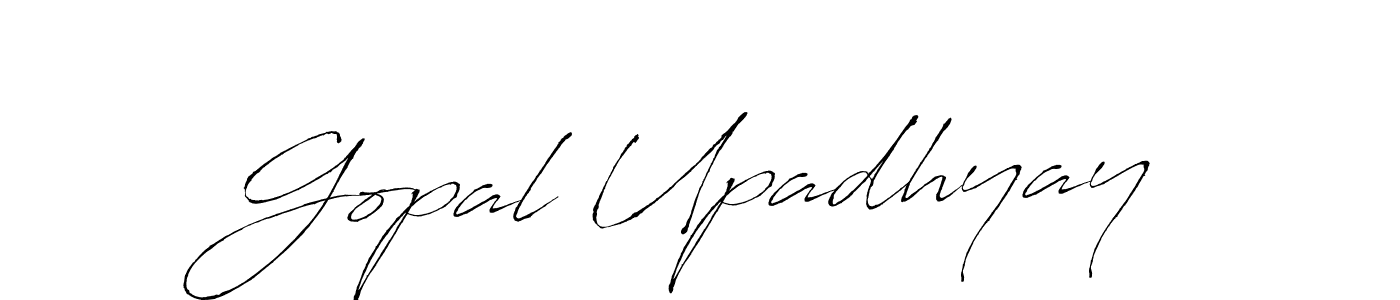 Also You can easily find your signature by using the search form. We will create Gopal Upadhyay name handwritten signature images for you free of cost using Antro_Vectra sign style. Gopal Upadhyay signature style 6 images and pictures png