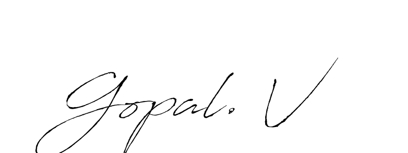 This is the best signature style for the Gopal. V name. Also you like these signature font (Antro_Vectra). Mix name signature. Gopal. V signature style 6 images and pictures png